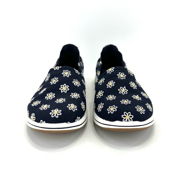Clarks Cloudsteppers Breeze Ave Slip-On Flats/Sneaker Sz 10 W Daisy Floral Denim - Picture 9 of 16